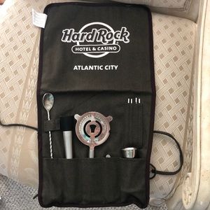 Legacy Bar Tools Set HARD ROCK ATLANTIC CITY 10 Piece Set BRAND NEW!